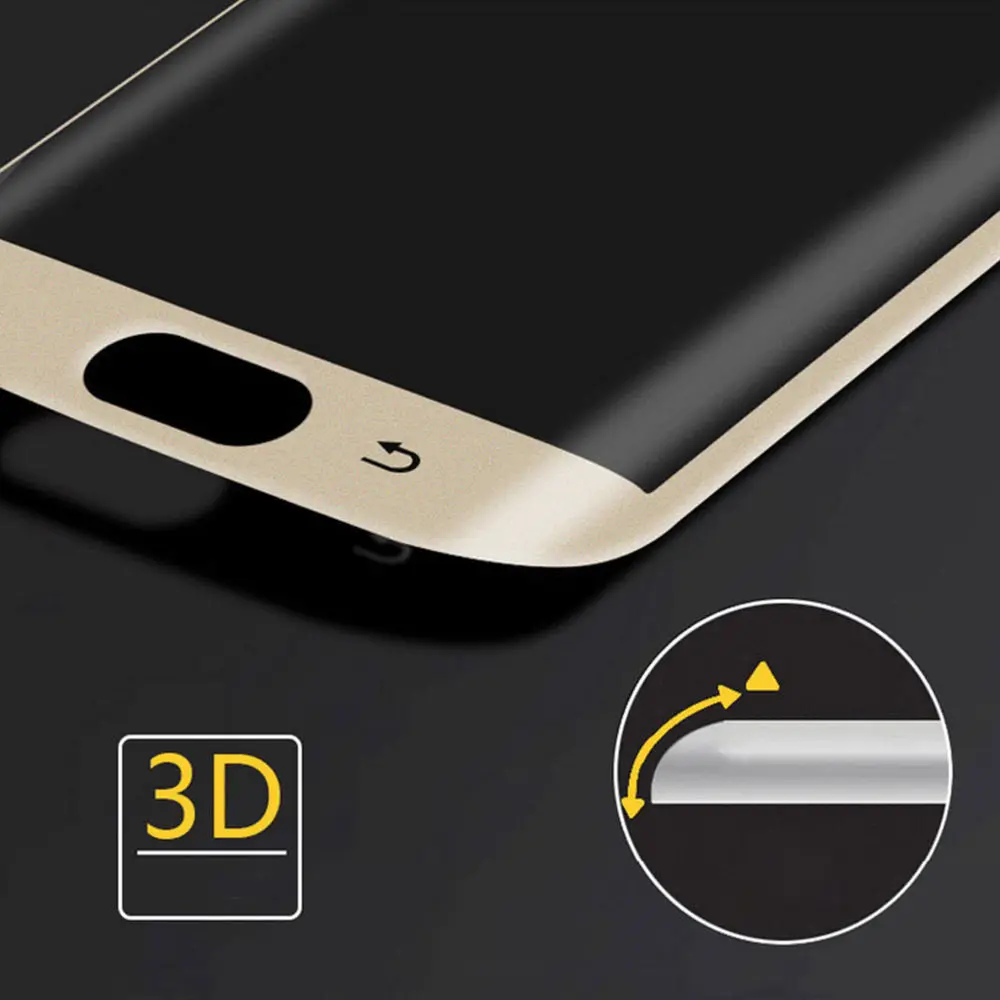 Tempered Glass For Samsung Galaxy S6 S7 Edge S8 S9 S10 SE Plus 3D Full Coverage Screen Protector Flim Cover Note 8 9 |