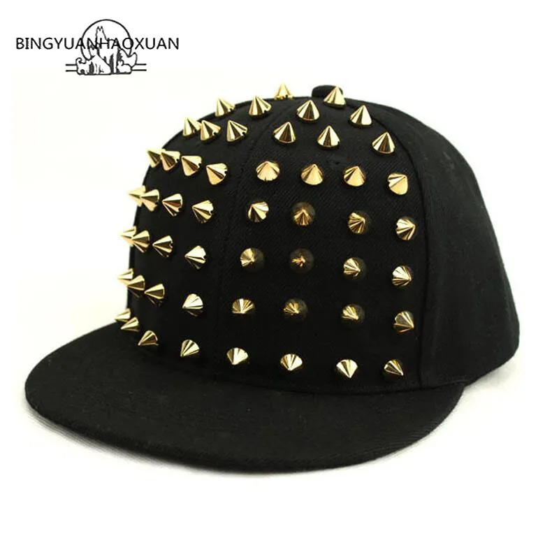 BINGYUANHAOXUAN унисекс в стиле панк шляпа с рисунком ежа личность Джаз Snapback Спайк