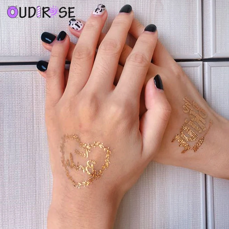 OUDIROSE 5 шт. команда для холостяков вечеринок невесты племени временная татуировка