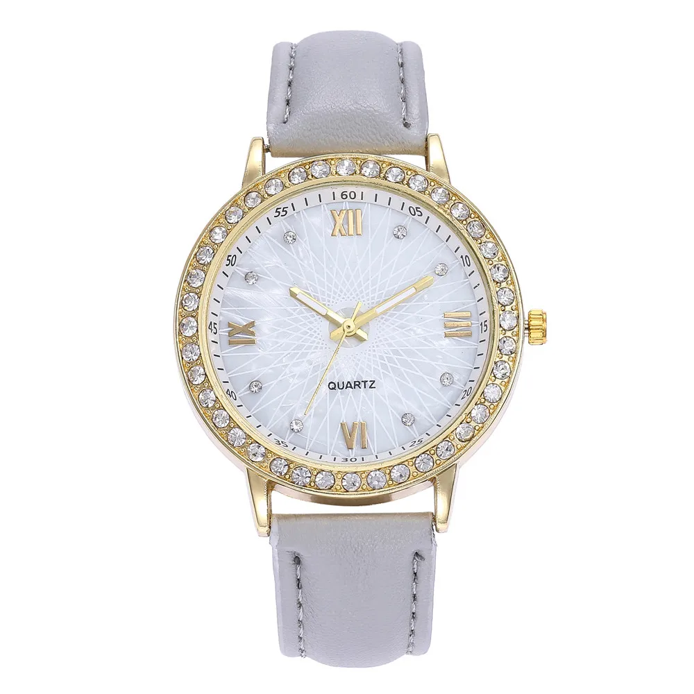 Relojes Mujer 2018 кварцевые часы Для женщин Кожаные модельные туфли модные брендовые
