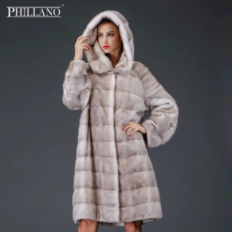 Продажа 2016 PHILLANO Зимнее Пальто С Капюшом Тёплая Зимняя Одежда Шубы Из