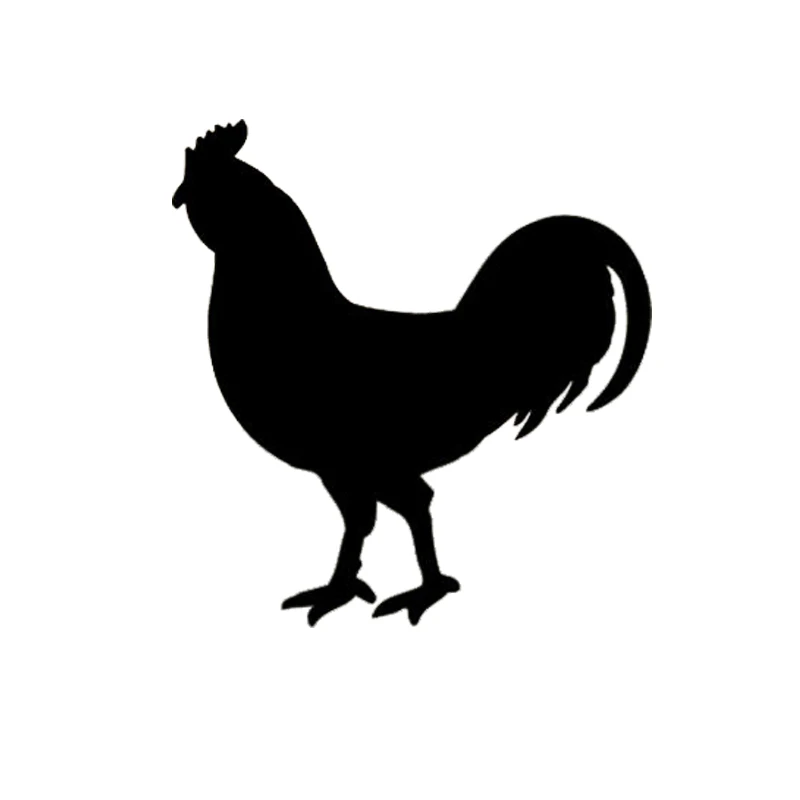 

13.2*14cm Rooster Chicken Farm Decal Sticker Cute And Interesting Animal Chicken Car Truck Motorcycle Window