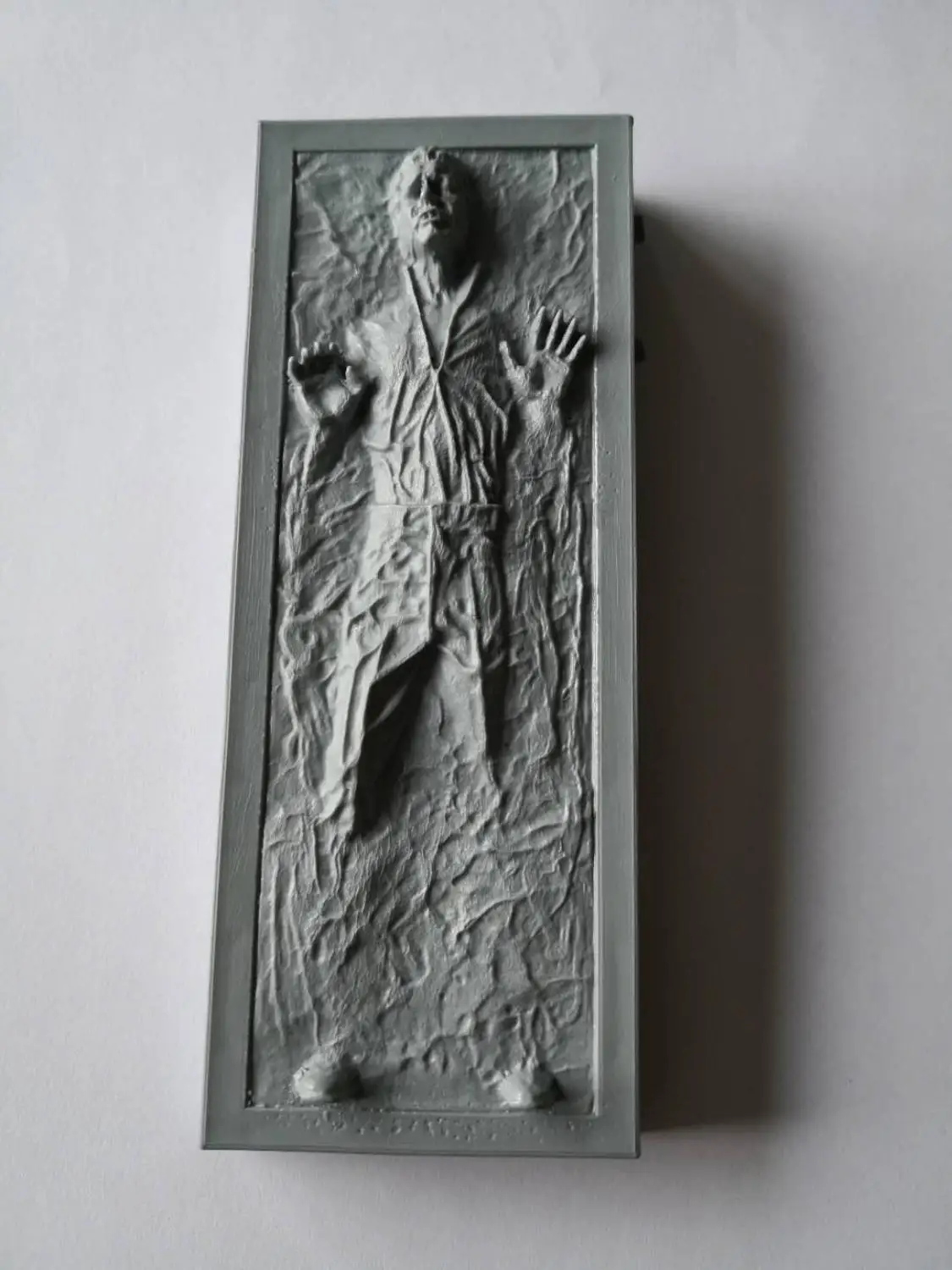 Unpainted Новые Классические модели из смолы Звездные войны SDCC Хан Соло в карбоните 6 черная серия фигурка - Цвет: Unpainted