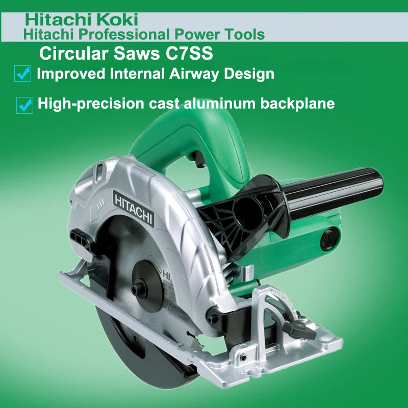 Япония HITACHI C7SS деревообрабатывающая циркулярная пила пилы для дома дисковая