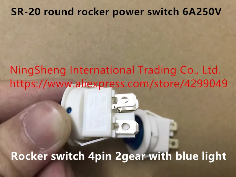 Оригинальный новый импортный телефон 100% дюйма Круглый клавишный выключатель