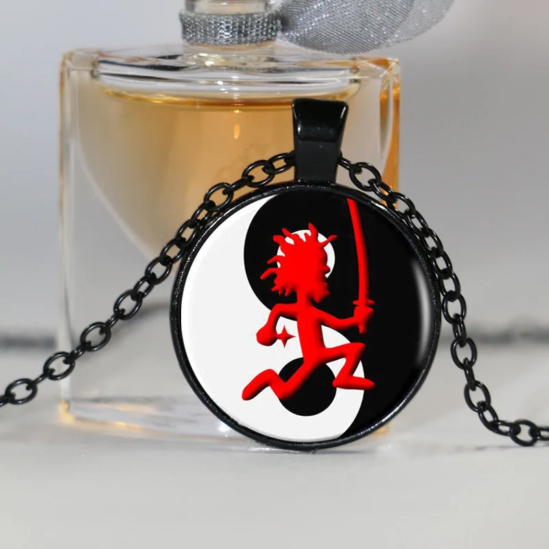 Цепочка с подвеской в виде топора для мужчин и женщин винтажное черное ожерелье