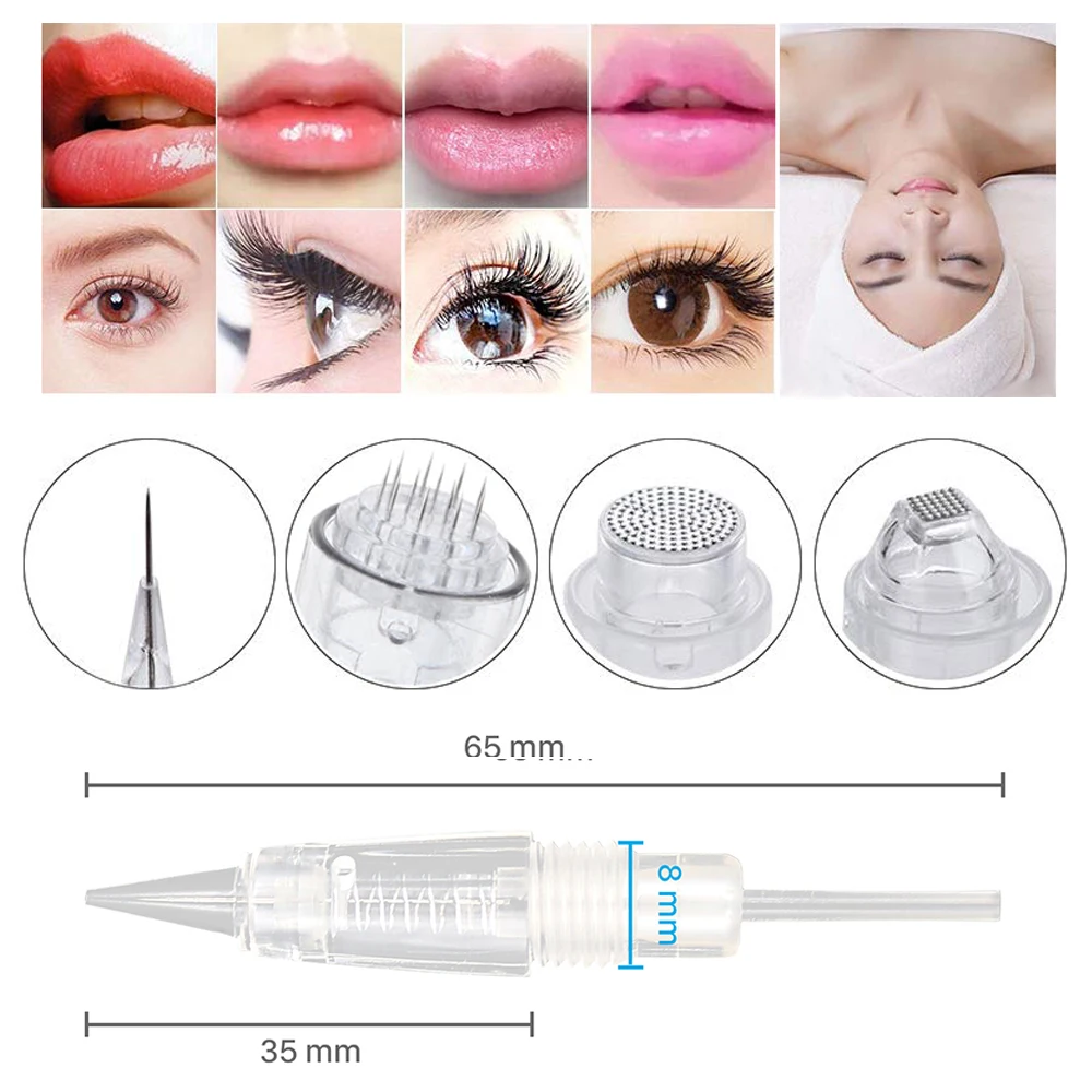 Одноразовые картриджи с чернилами для татуировки перманентного макияжа бровей