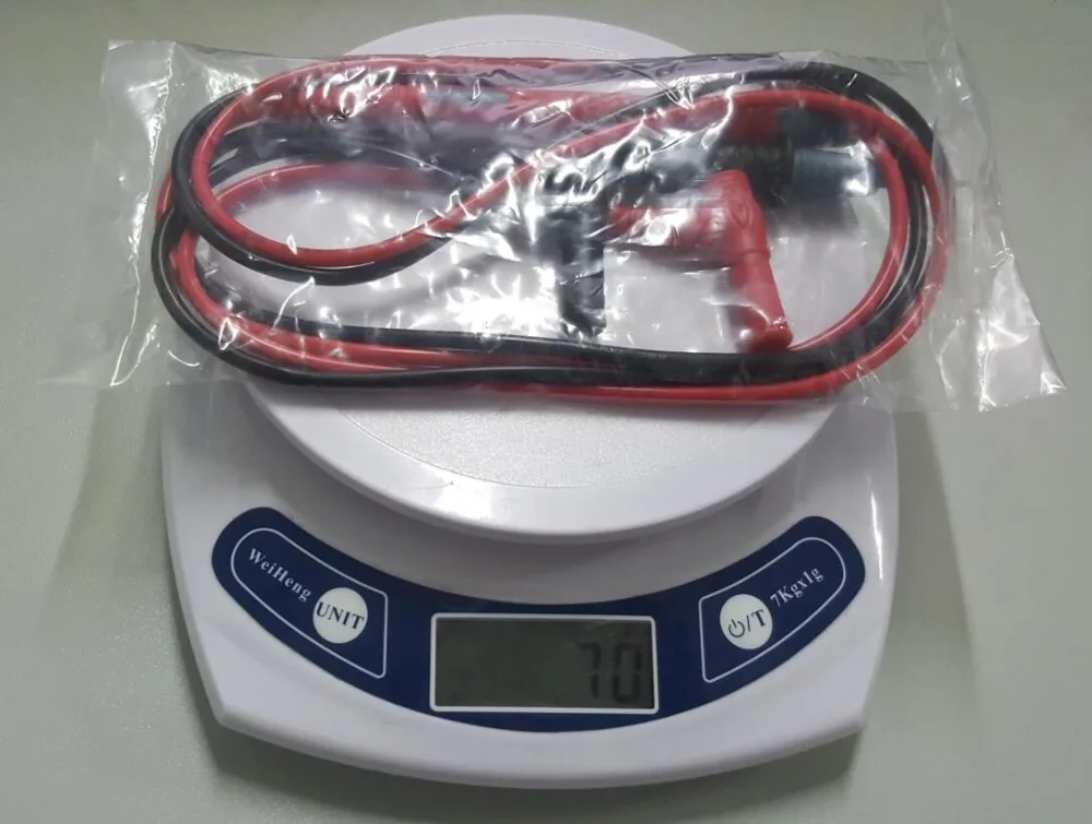 1pair Digital Multimeter Test Leads 1000V 20A Needle Point Multi Meter test probe for FLUKE Vichy multimeter wire tips | Инструменты