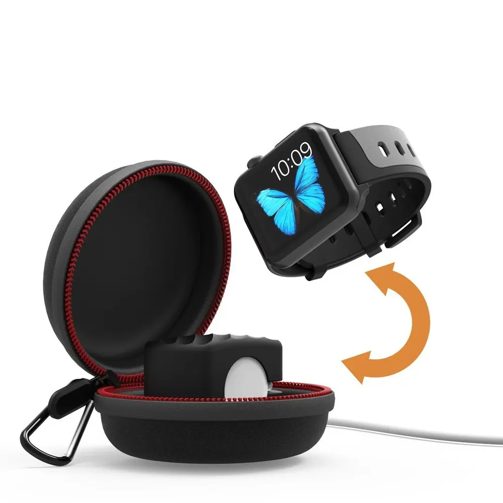 Чехол для Apple Watch зарядная док станция водонепроницаемый и спортивный жесткий