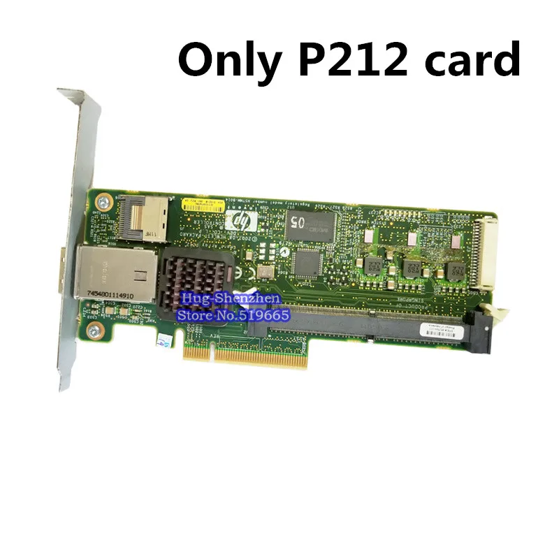 Красный P212 сервер массив карты HBA карта 462594-001 462828-B21 013218-001 для hp - Цвет: Красный
