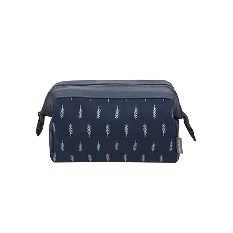Dark Blue GABWE, косметичка для путешествий, фламинго, чехол для макияжа, для женщин, на молнии, ручная, для макияжа, сумка-Органайзер, сумочка для туалетных принадлежностей, моющиеся сумки - Цвет: Dark Blue
