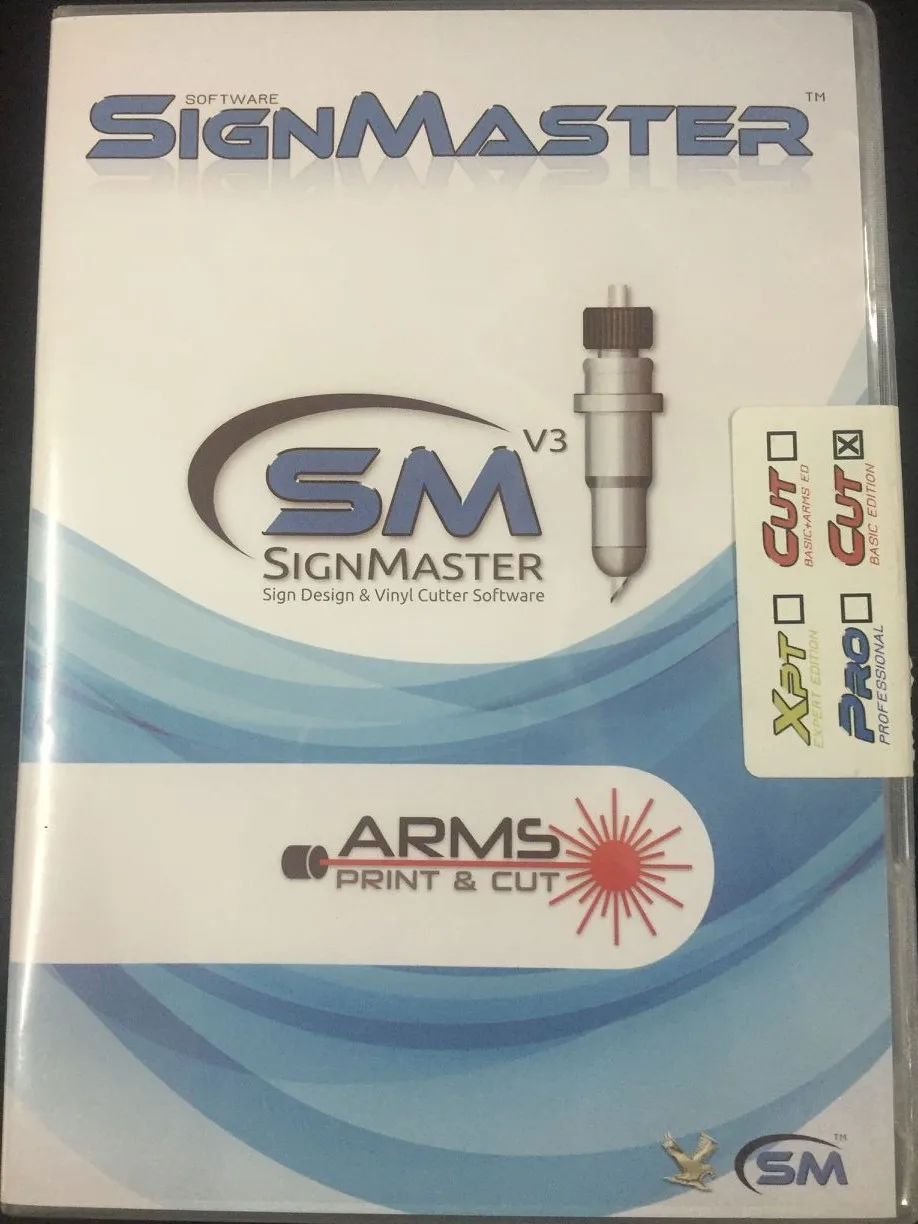 2019 новое программное обеспечение для виниловых резцов vesion SignMaster Cut V3 Серия