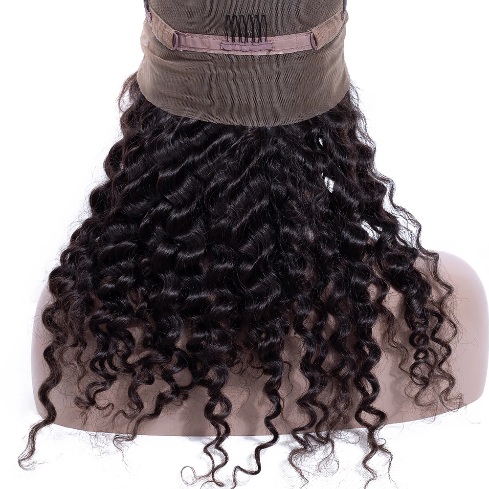 

360 Lace Frontal Wig Pre Plucked With Baby Hair Deep Wave Short Bob Brazilian Lace Front Human Hair Wigs for Woman Closure Remy