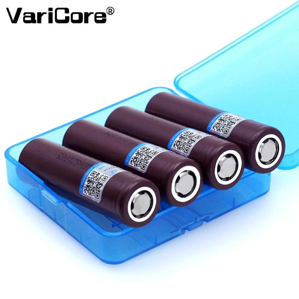 4 шт. батарея VariCore для HG2 18650 3000 мАч 18650HG2 3 6 в разряд 20 А специальная электронная +