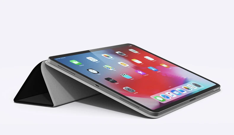 Встроенный усиленный Магнитный чехол для iPad Pro 12 9 2018 тонкий мягкий складной