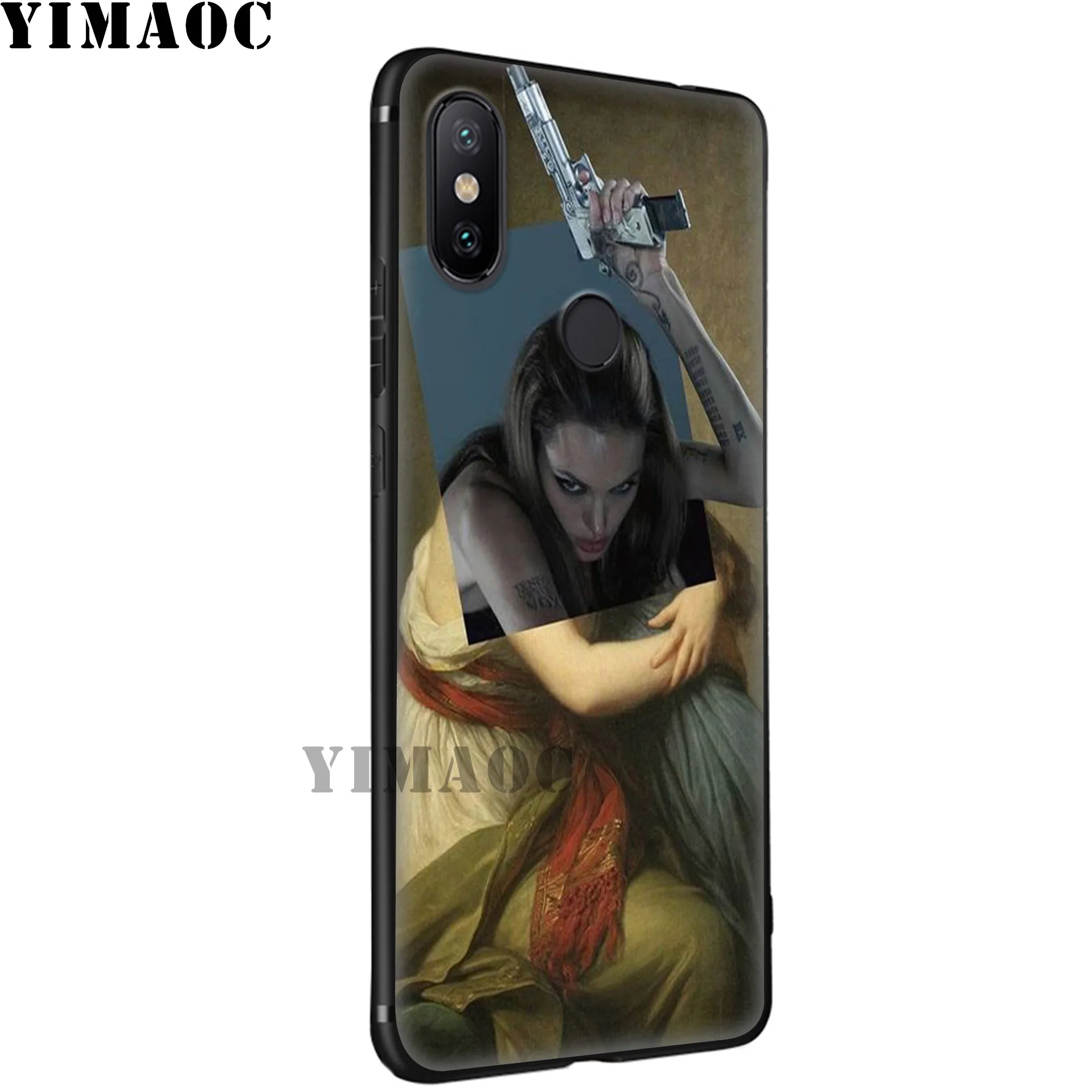 Мягкий силиконовый чехол YIMAOC Mona Lisa Van Gogh для Xiaomi Redmi 7A Note 7 6 6A 5 4 4X 4A 5A S2 Plus K20 Pro Lite |
