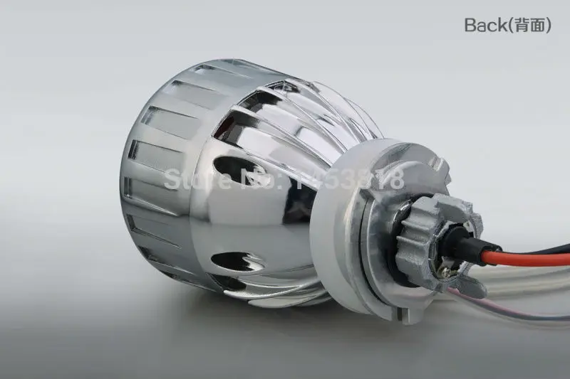 2GC 35 Вт H7 H1 H4 HB3 HB4 красный желтый белый синий Ангел глаз автомобиля Bi HID объектив