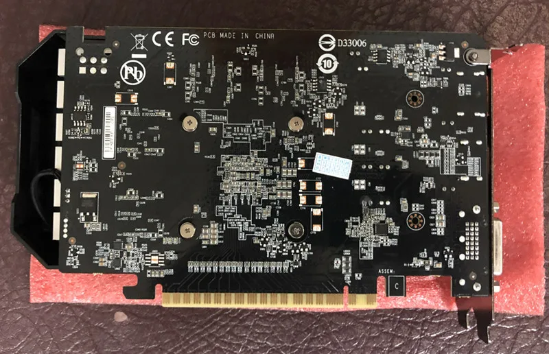 GIGABYTE Видеокарта GTX 1050 Ti 4 ГБ 128 бит GDDR5 видеокарты для nVIDIA VGA карты Geforce GTX 1050ti Hdmi Dvi игры 105 б/у