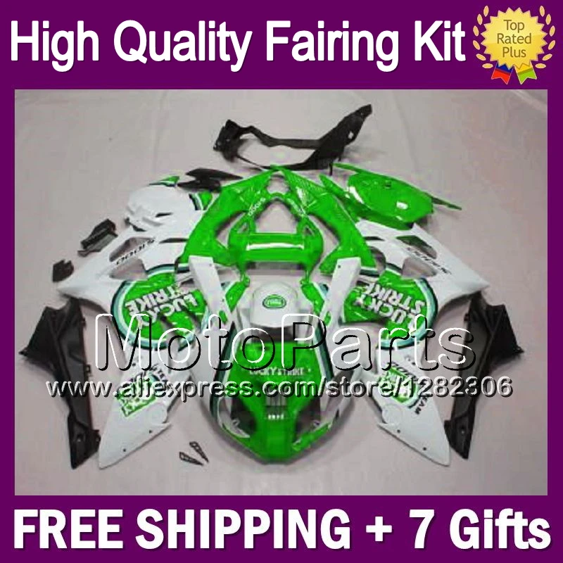 7 giftsLucky Удар Для BMW S1000RR S1000R 09 14 S 1000R 2MP63 1000RR НОВЫЙ зеленый S1000 RR 1000 10 11 12 13
