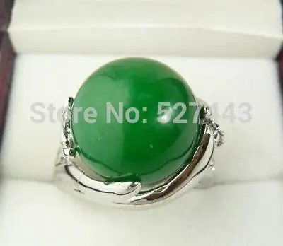 Atacado wan + livre&gt Superb 18 K GP anel de Jade verde 7 8 9 AAA 5 24|18 k|anel kanel atacado |