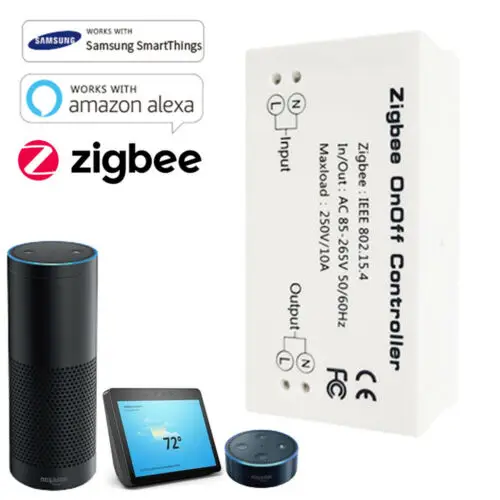 Беспроводной переключатель Zigbee 2 4G для Amazon alexa Plus Echo Show Smart things|Модули умного дома| |