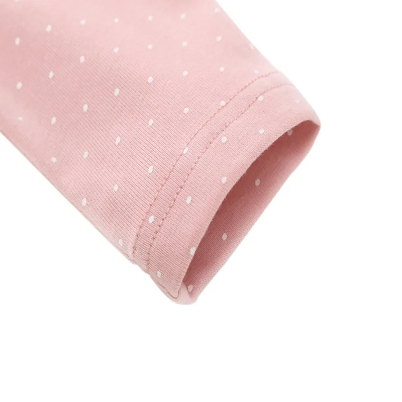 

Fashion Baby Boy Girl Clothing Set Long Sleeve Romper Polka Dot Printed Jumpsuit Outfit with Headband