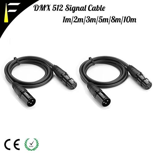 2PCS-DMX-Cables DWE 650 Вт 2R 5R 7R 15R 17R 20R лампа разрядная лампа 132W200W230W330W440W лампа блок питания/балласт сценические части dmx Замена - Цвет: 2PCS-DMX-Cables
