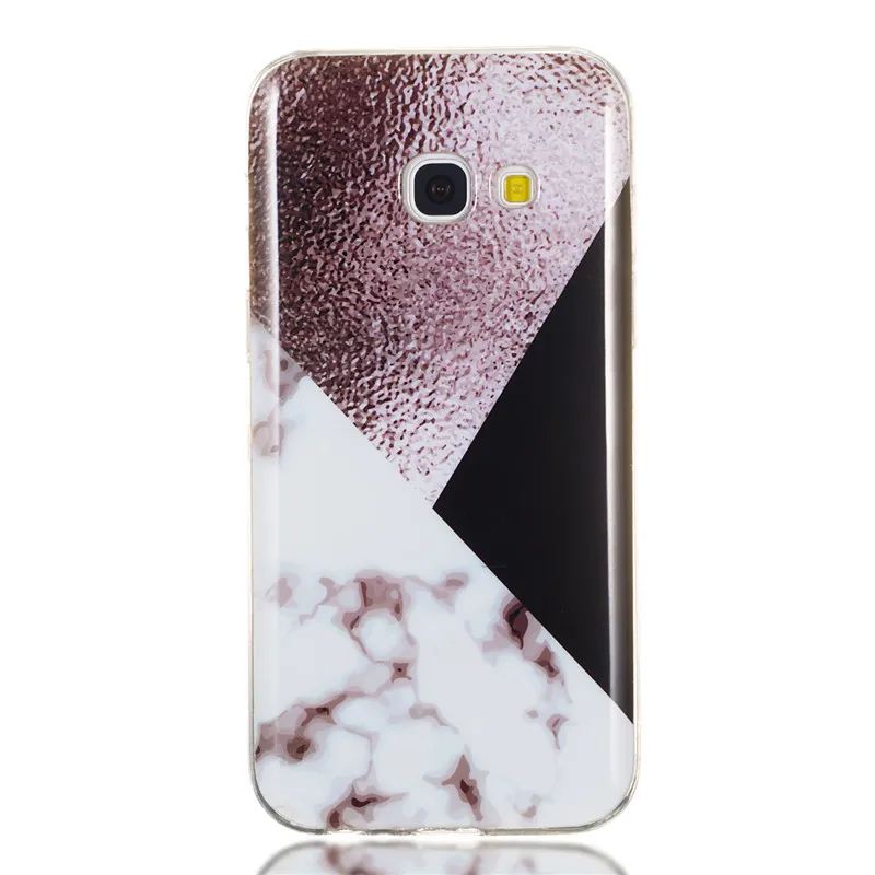 For Samsung Galaxy A3 2017 A320 Case Soft TPU Coloured Marble Pattern Mobile Phone Cases Cover A5 A520 | Мобильные телефоны и