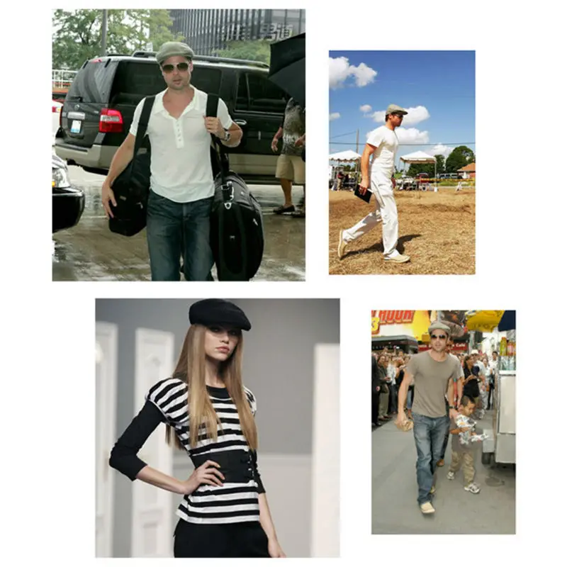 2018 Горячая Мода 3 цвета Новая мода плоская кепка Лето гатсби стильный берет для