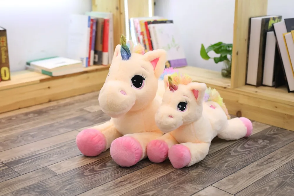 Мягкие игрушки для малышей Kawaii Мультфильм Радужный Единорог плюшевые игрушки дети подарок игрушки для детей подарок на день рождения