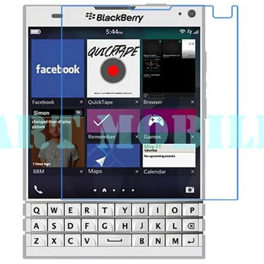 Новинка 5 шт./лот Антибликовая матовая защитная пленка для экрана Blackberry паспорта