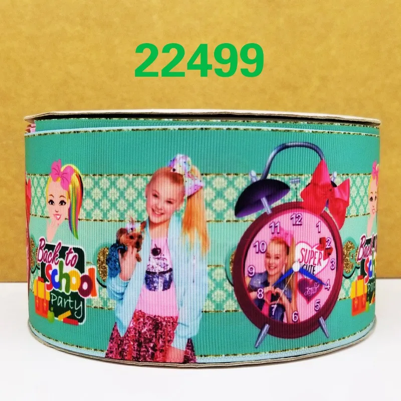 50 ярдов обратно в школу напечатанные grosgrain ленты 22574