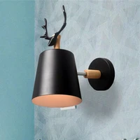 led simple retro indoor lighting home kitchen living room study dining room bedroom bedside stairs corridor macaron wall lamp