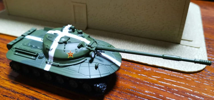 1/72 советский Танк объект 279 Красная звезда белая полоса Готовая модель от Panzerkampf |