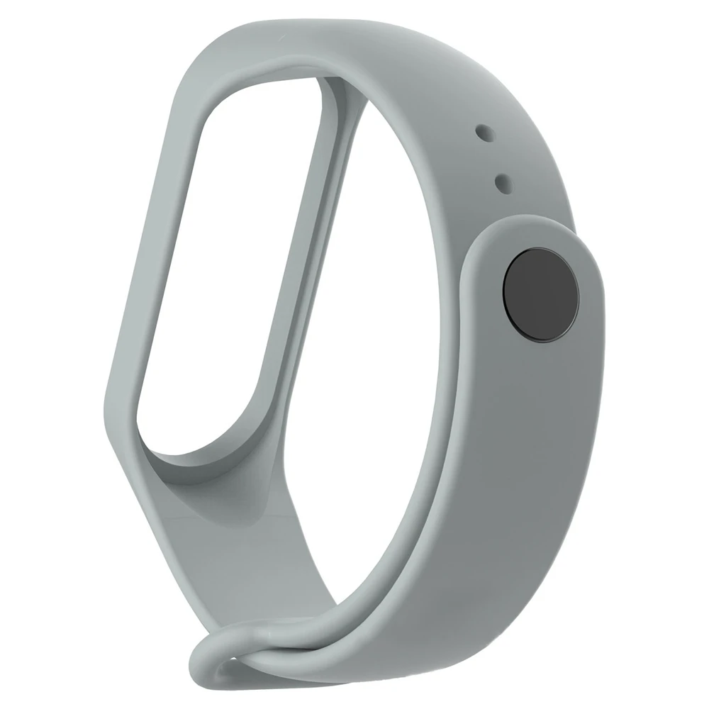Ремешок мягкий силиконовый для Xiaomi Mi Band 3 спортивный браслет наручных часов