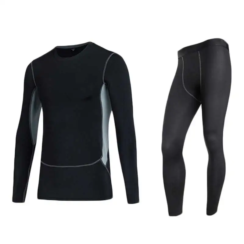 Комплект мужского термобелья Pro Conpress для фитнеса быстросохнущее Спортивное