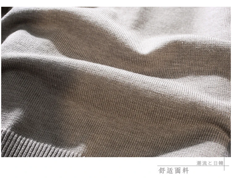 New Autumn Cashmere Sweater Men Long Sleeve Slim Fit Male Pullovers Round Neck Men's Knittwear Mens Christmas Sweaters