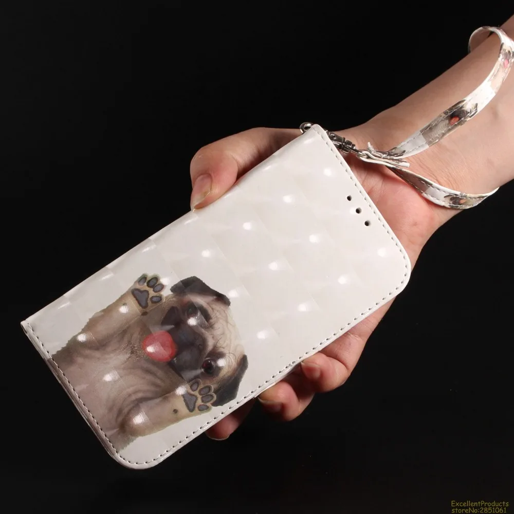 Волшебная Ретро окрашены 3D кожаный бумажник чехол для телефона Samsung A3 2017 A5