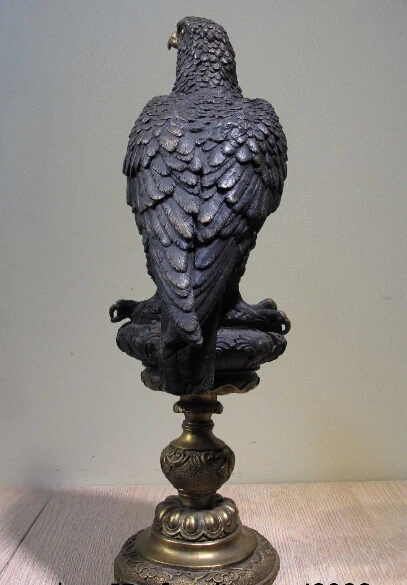 Western Art Decor Copper Bronze Figurine Arabia Eagle Bird Statue Sculpture | Дом и сад