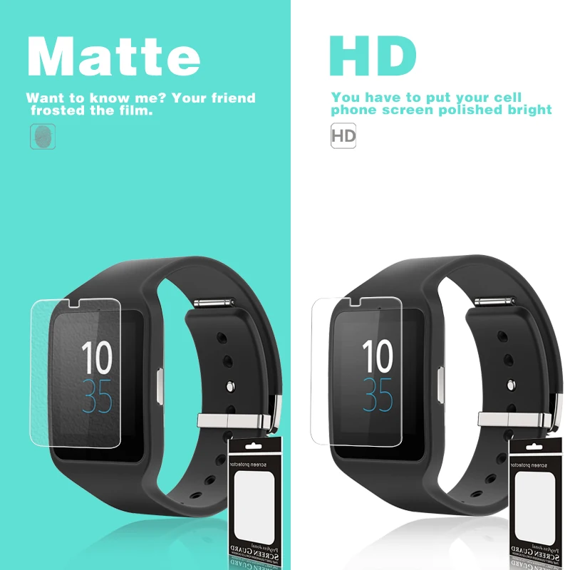 Антибликовая матовая пленка для смарт-часов Sony Smart Watch 2 SW2 3 SWR50 | Мобильные
