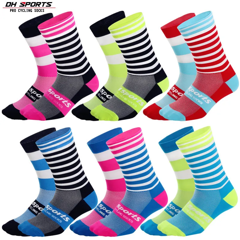 

New High Quality Professional Cycling Socks Men Women Breathable Road Bicycle Socks Outdoor Sports Racing Bike Compression Socks