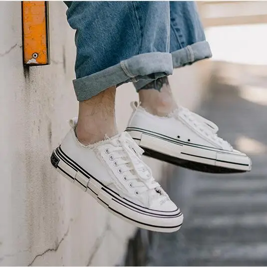 shoes Ins/красная парусиновая обувь; мужская обувь на низком каблуке; трендовая обувь для влюбленных пар; мужская повседневная обувь; сезон лето - Цвет: shoes