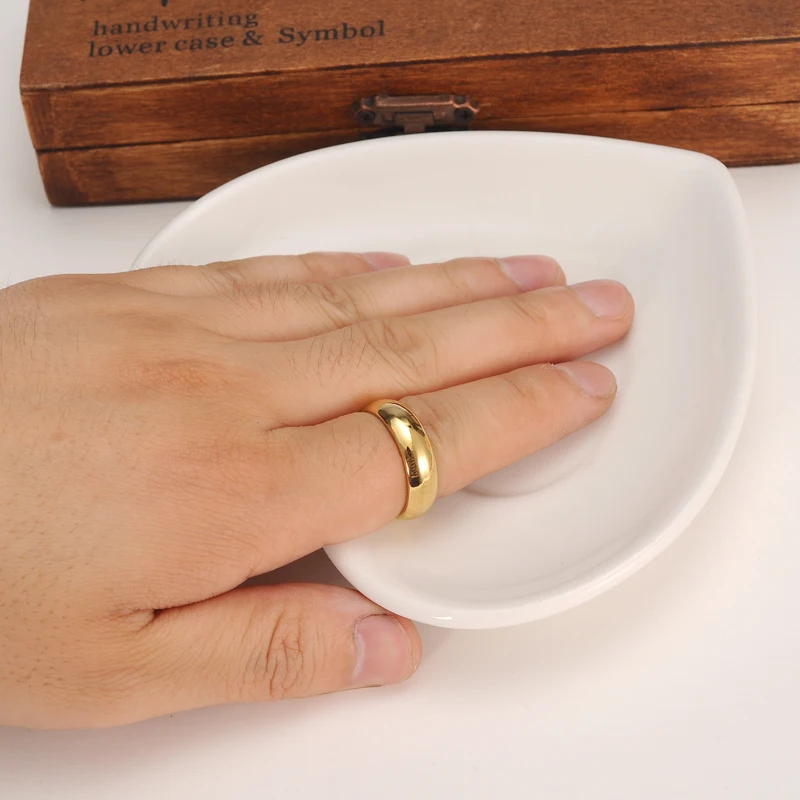 2 пары кольца золото обручальное кольцо для мужчин и женщин Альянс Casamento 7 мм Bague