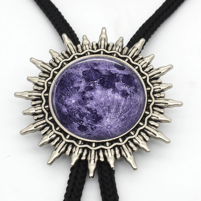 Новинка 2017 трендовая Nebula Space Bolo Tie астрономия Geek галстук на шею стеклянная