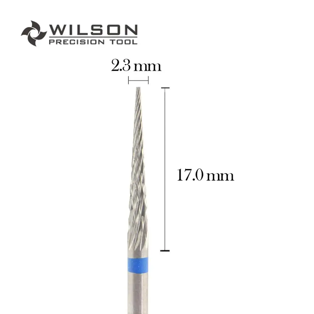 

Cross Cut - Super Fine(5000103) - ISO 110 - Tungsten Carbide Burs - WILSON Carbide Nail Drill Bit&Dental Burs