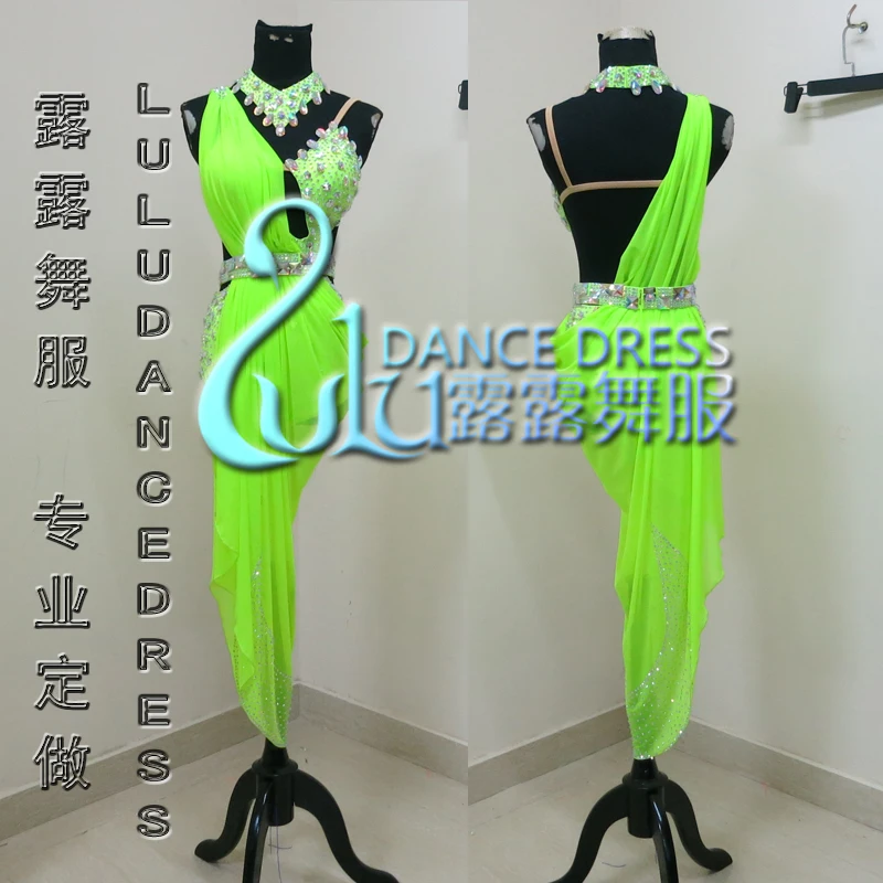 Платье для латиноамериканских танцев новейший стиль сексуальная одежда платье |