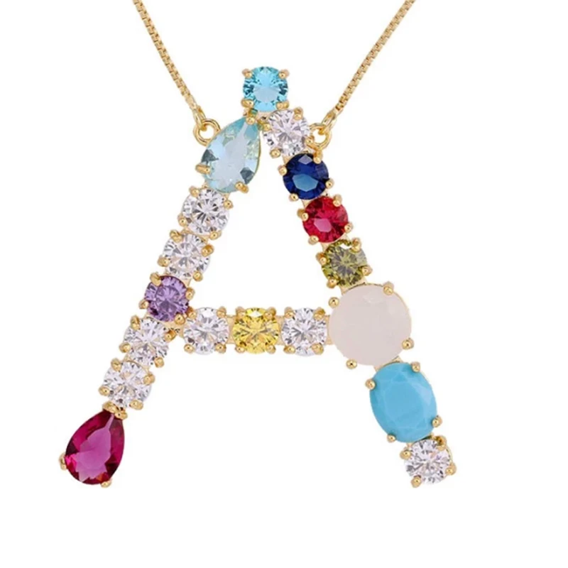 Женская Радужная подвеска с австралийским кристаллом 26 Ювелирное Украшение