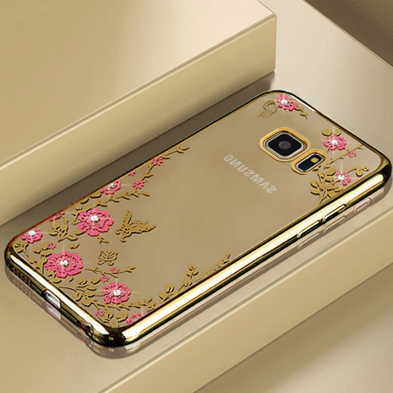 Чехол KaiNuEn etui чехол для Samsung Galaxy S6 s 6 прозрачные 3d чехлы телефонов мягкие