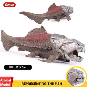 Доисторический дикарь данклеостеус террелли, рот может открываться, морская жизнь, фигурка животного, игрушка для детей