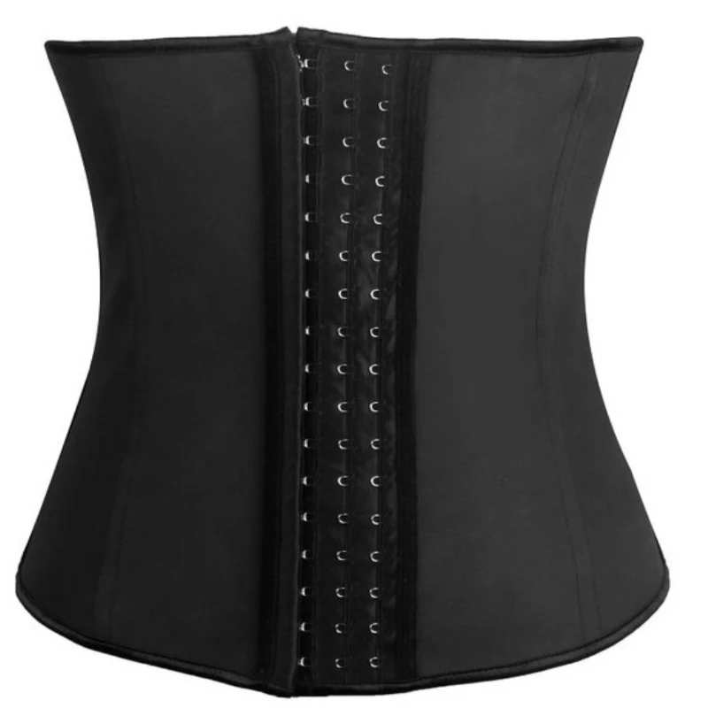 Размера плюс талии тренер корсет утягивающий латексный для уменьшения